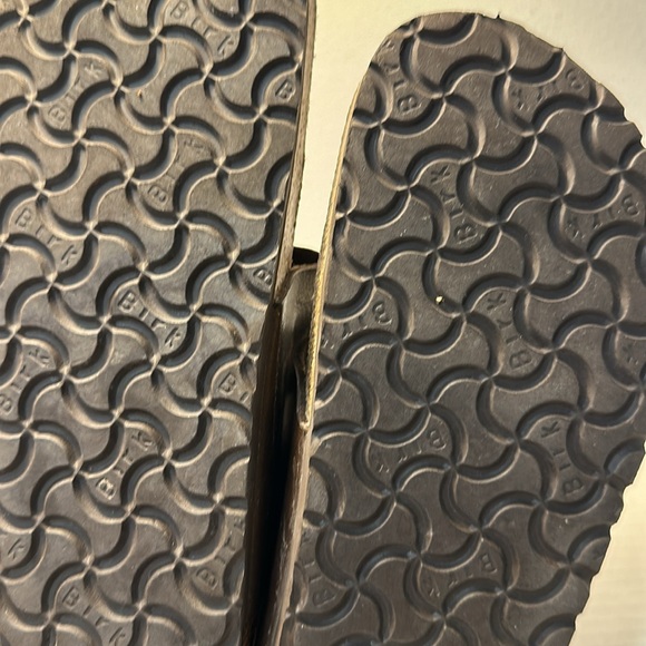 Birkenstock Sparta bronze metallic leather 38 regular sandals - Picture 10 of 11